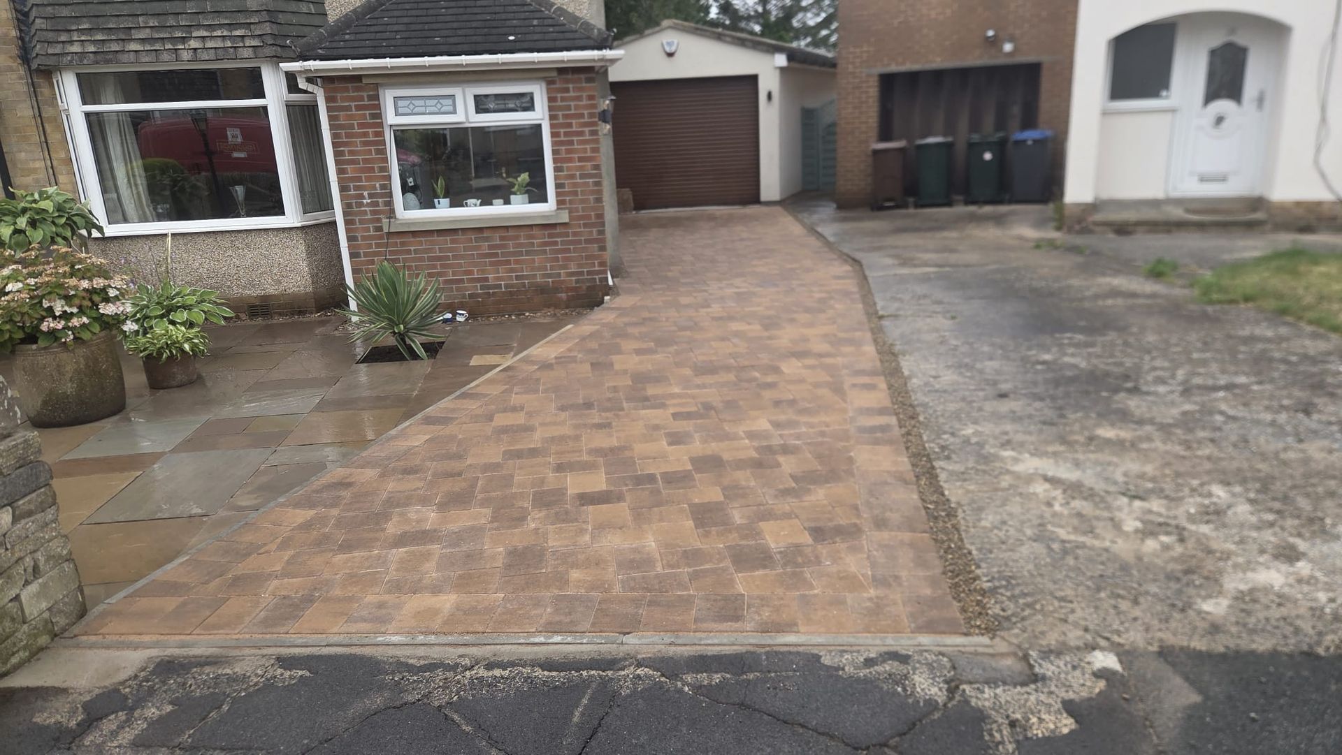 Plaspave Positano Peakstone driveway in Eldwick
